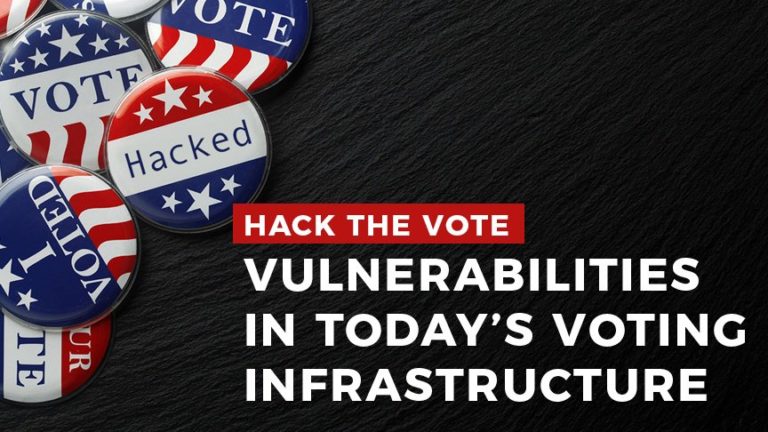 Hack the Vote: Vulnerabilities in Today's Voting Infrastructure